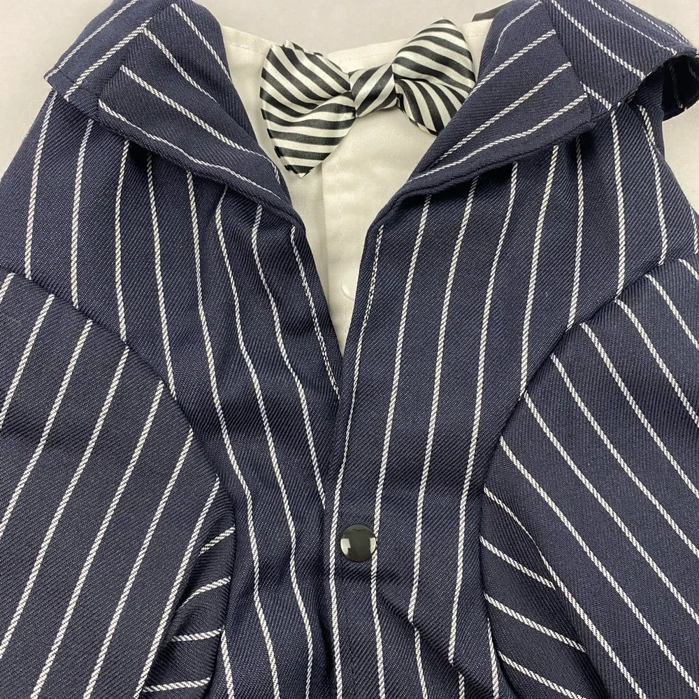 NWT Hopper‎ striped dog tuxedo 4xl